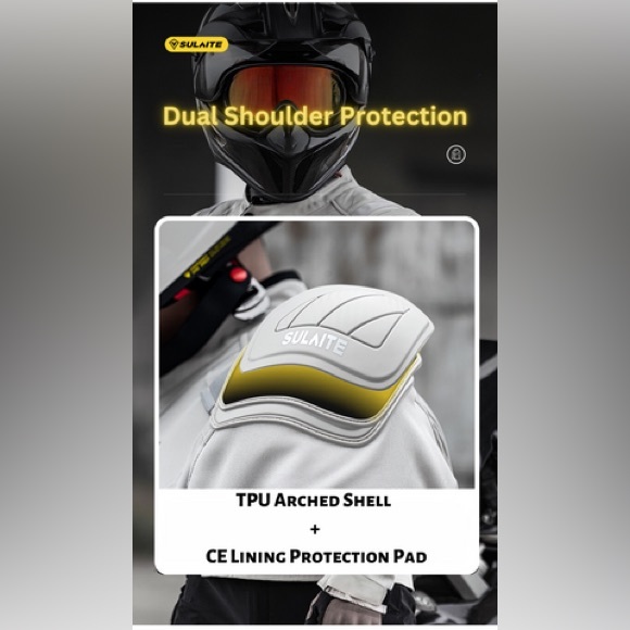 NWOT; SULAITE™ Racing Style Summer Motorcycle Jacket✨ - Picture 10 of 16